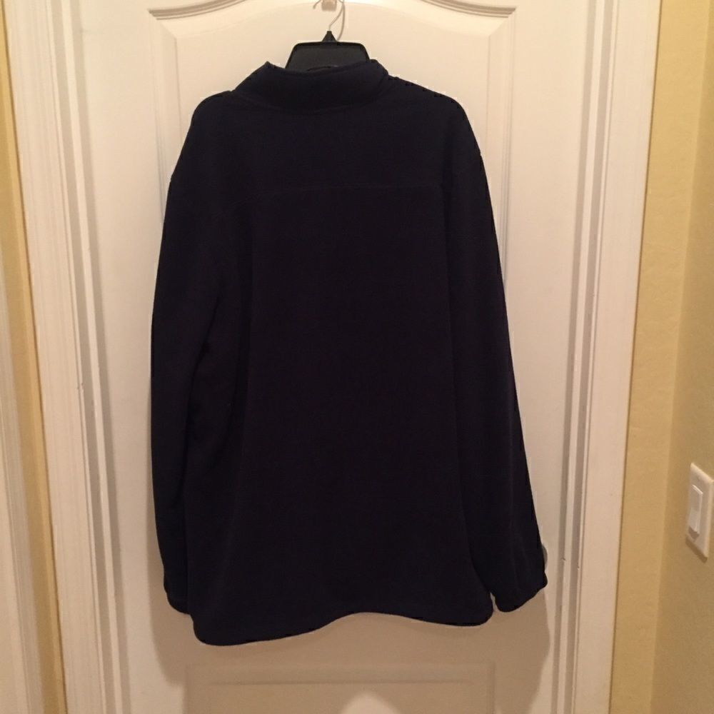 Croft & Barrow Navy Pullover - Picture 4 of 5